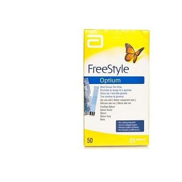 Freestyle optium strisce reattive 50 pezzi
