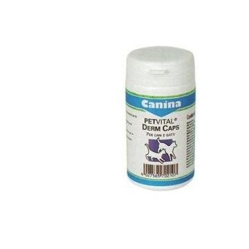 Canina Derm Caps Mangime Complementare Cane/Gatto 50 Capsule