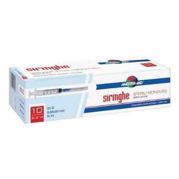 Master-aid Siringa 2,5ml 10pezzi