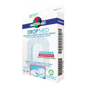 Master-Aid Drop Med 7x5 cm 5 Medicazioni