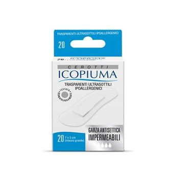 Cerotto Icopiuma Trasparente Grande 20 Pezzi
