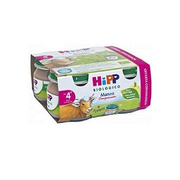 Hipp Bio Omog Manzo 80g 4pezzi