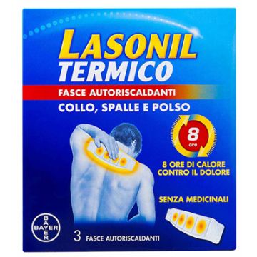 Lasonil termico collo spalle polso 3 fasce autoriscaldanti