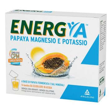 Energya Papaya Magnesio Potassio 14 Bustine
