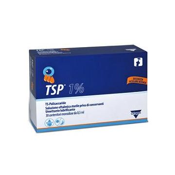 TSP 1% Soluzione Oftalmica Umettante Lubrificante 30x0,5ml Flaconcini Monodose