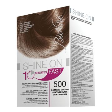 Bionike Shine On Fast 500 Castano Chiaro Tintura Veloce Capelli