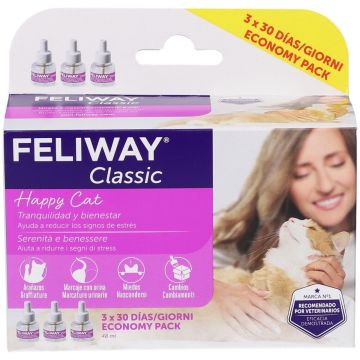 Feliway Classic 3 Ricariche 48 Ml