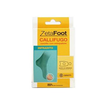 Zeta Foot Callifugo Cerotto Infradito Con Estirpatore 6 Pezzi