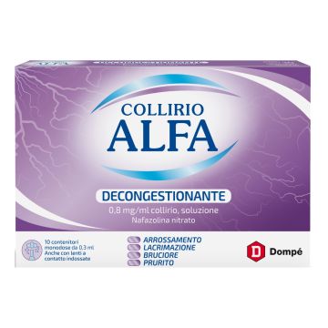 Collirio Alfa 10 Contenitori Monodose 0,3 ml