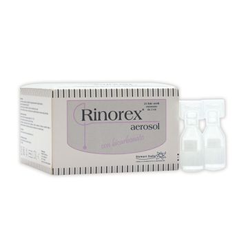 Rinorex aerosol bicarbonato 25 fiale x3ml