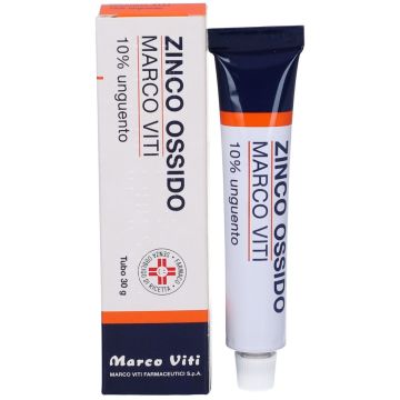 Zinco Ossido Marco Viti 10% Unguento Eczemi 30 g