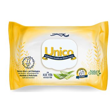 Unico Salv.umid.eff.crema 72pezzi