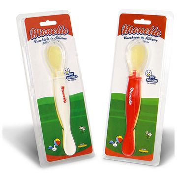 Cucchiaio silicone monello bi