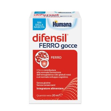 Difensil Ferro Gocce Integratore per il Ferro 20 ml