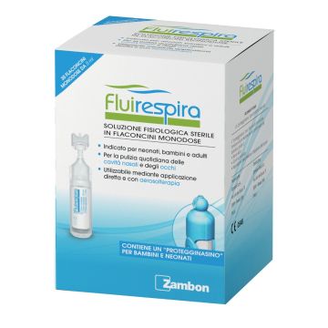 Fluirespira Soluzione Fisiologica 30 Flaconcini da 5 ml