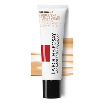 La Roche-Posay Fondotinta Toleriane Fluido Sandy Beige 30 Ml