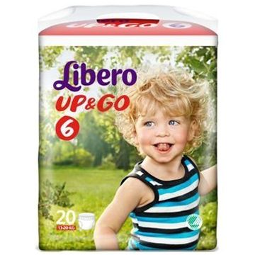 Libero up&go pannolino 6 20 pezzi