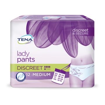 Tena Silhouette Blanc M 12pezzi