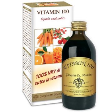 Vitamin 100 Liquido Analcolico 200ml