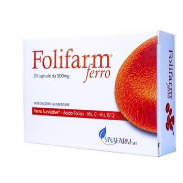 Folifarm Ferro 20 Capsule 500mg