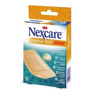 Cerotto nexcare active 360 gradi 5 pezzi