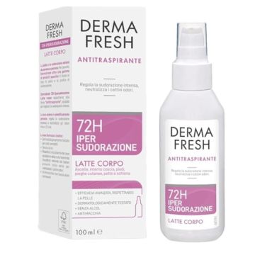 Dermafresh 72H Ipersudorazione Latte 100 ml
