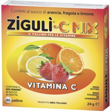Zigulì C Mix Vitamina C 40 Palline 24 g