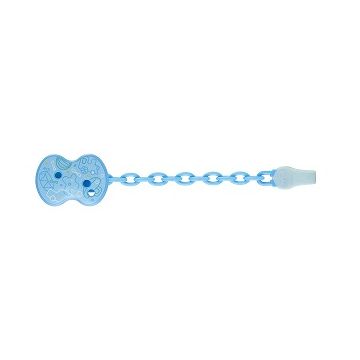 Chicco clip catenella azzurro