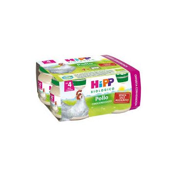 Hipp Bio Omog Pollo 80g 4pezzi