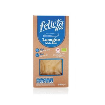 Felicia Lasagne Mais E Riso Pasta Biologica 250g