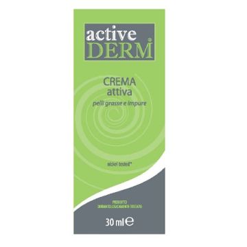 Active Dermatologica Crema Attiva per Pelli Grasse e Impure 30ml