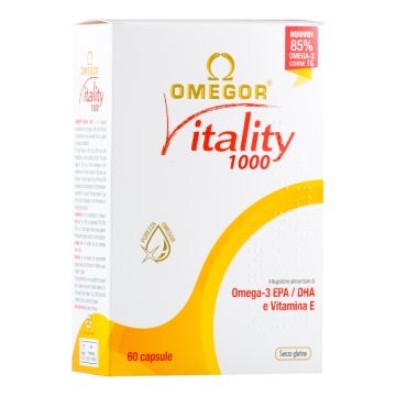 Omegor Vitality 1000 60 Capsule Molli