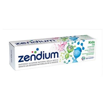 Zendium Dentifricio kids 1-6 anni 75 ml