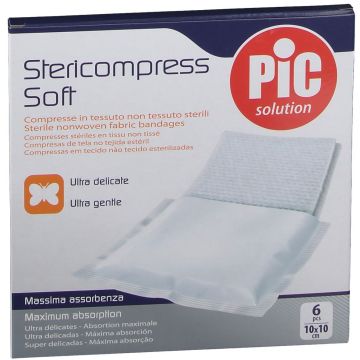 Pic Stericompress Soft 10 x 10 cm 6 Compresse