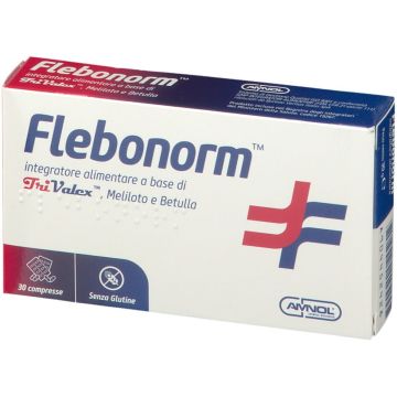 Flebonorm Integratore Microcircolo a base di Diosmina 30 Compresse