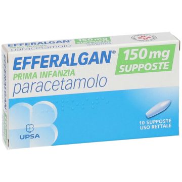 Efferalgan Prima Infanzia 150 mg Paracetamolo 10 Supposte