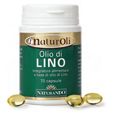I naturoli olio di lino 70 capsule