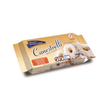 Piaceri Mediterranei Canestrelli Biscotti Senza Glutine in Monoporzione 36 g