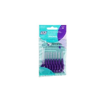 TePe Original Viola Scovolino Per Pulizia Interdentale Misura ISO 6 Filo 1,1 mm 6 Pezzi