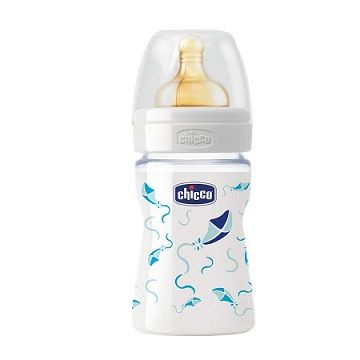 Chicco Biberon 150 vt deco Silicone boy