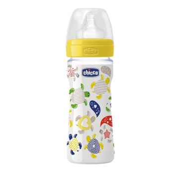 Chicco Biberon 250ml pp uni Silicone reg