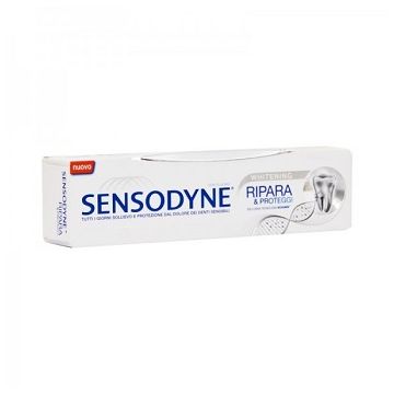 Sensodyne ripara & proteggi whitening dentifricio 75 ml