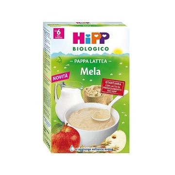 Hipp bio pappa lattea mela250g
