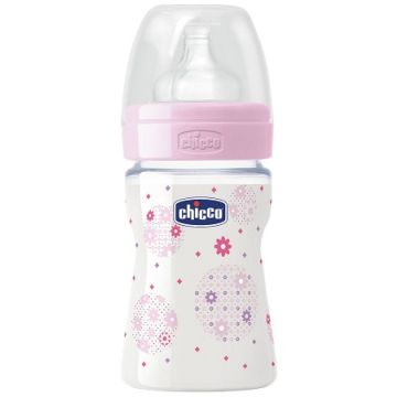Chicco Biberon 150ml pp girl Silicone 1f