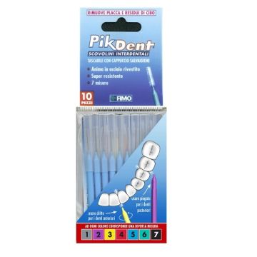 Pikdent Scovolini Interdentali 5 Azzurro 10 Pezzi