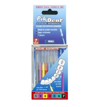 Pikdent Scovolini Interdentali Assortiti 7 Pezzi
