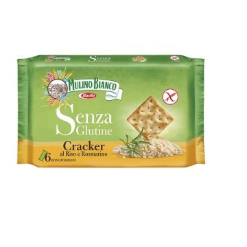 Mulino Bianco Senza Glutine Cracker Riso Rosmarino 200g