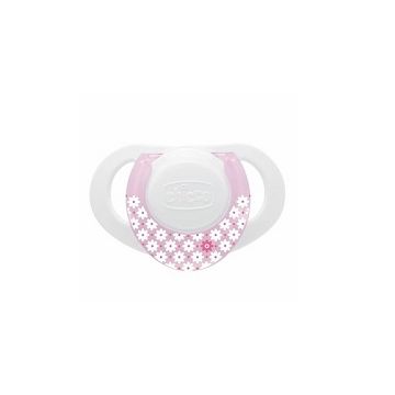 Chicco Succhietto Caucciù Rosa 0m+ 1 Pezzo