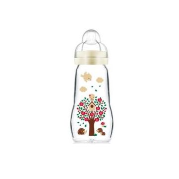 Feel good biberon vetro 260ml