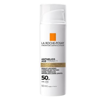 La Roche-Posay Anthelios Age Correct Crema Solare Trattamento Foto-Correttivo 50 SPF 50 ml